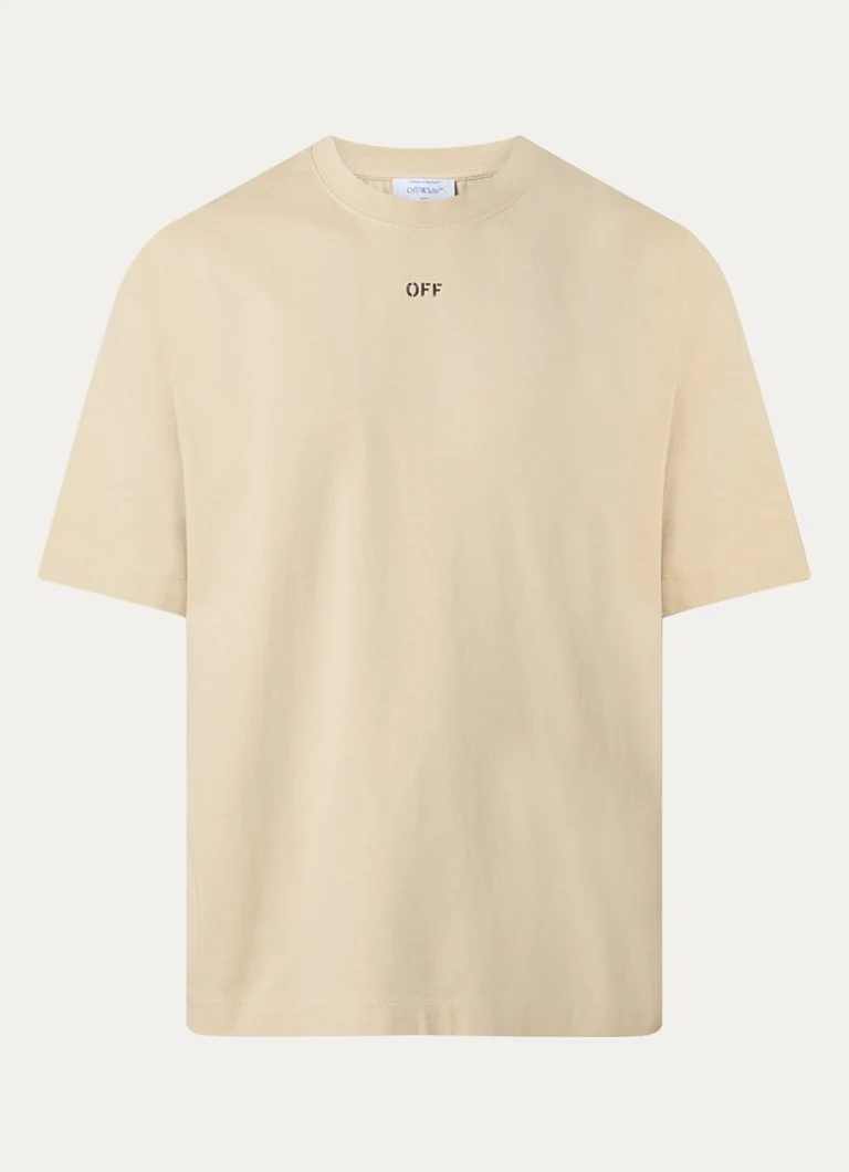 T-shirt da skate Off-White Off Stamp con logo