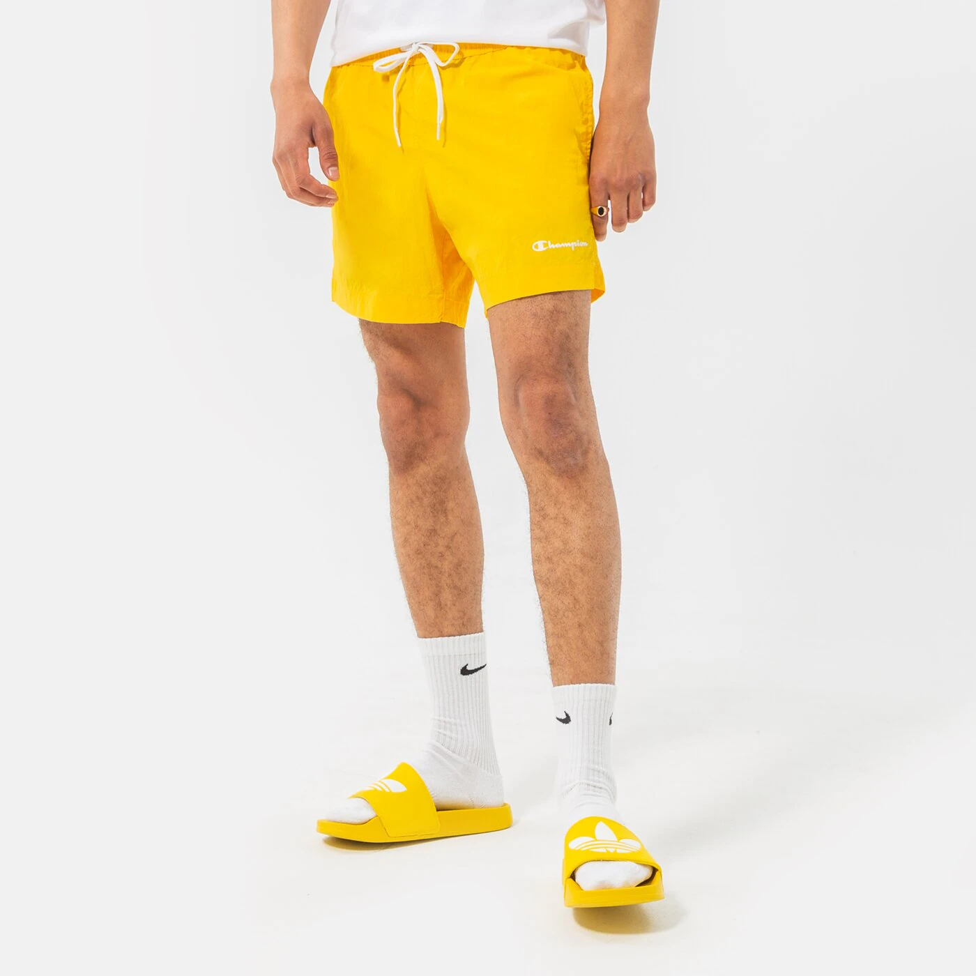 CHAMPION SHORTS BEACHSHORT Gelb