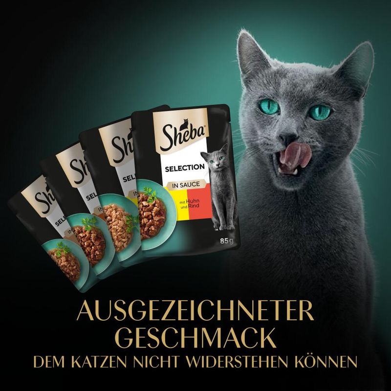 Sparpaket Sheba Varietäten Frischebeutel 48 x 85 g