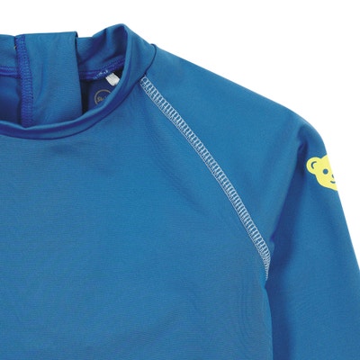 Schwimmshirt, mittelblau für Jungs