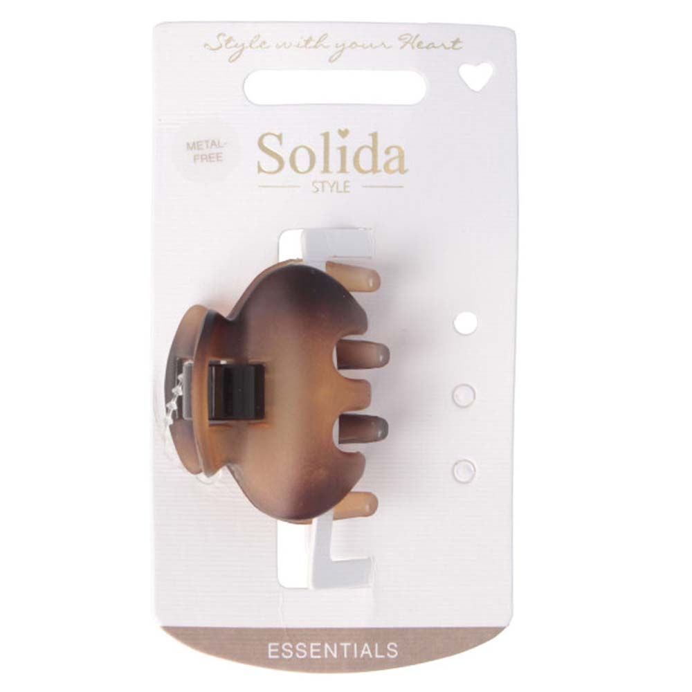 Solida Wasserwellklammer bleich Braun