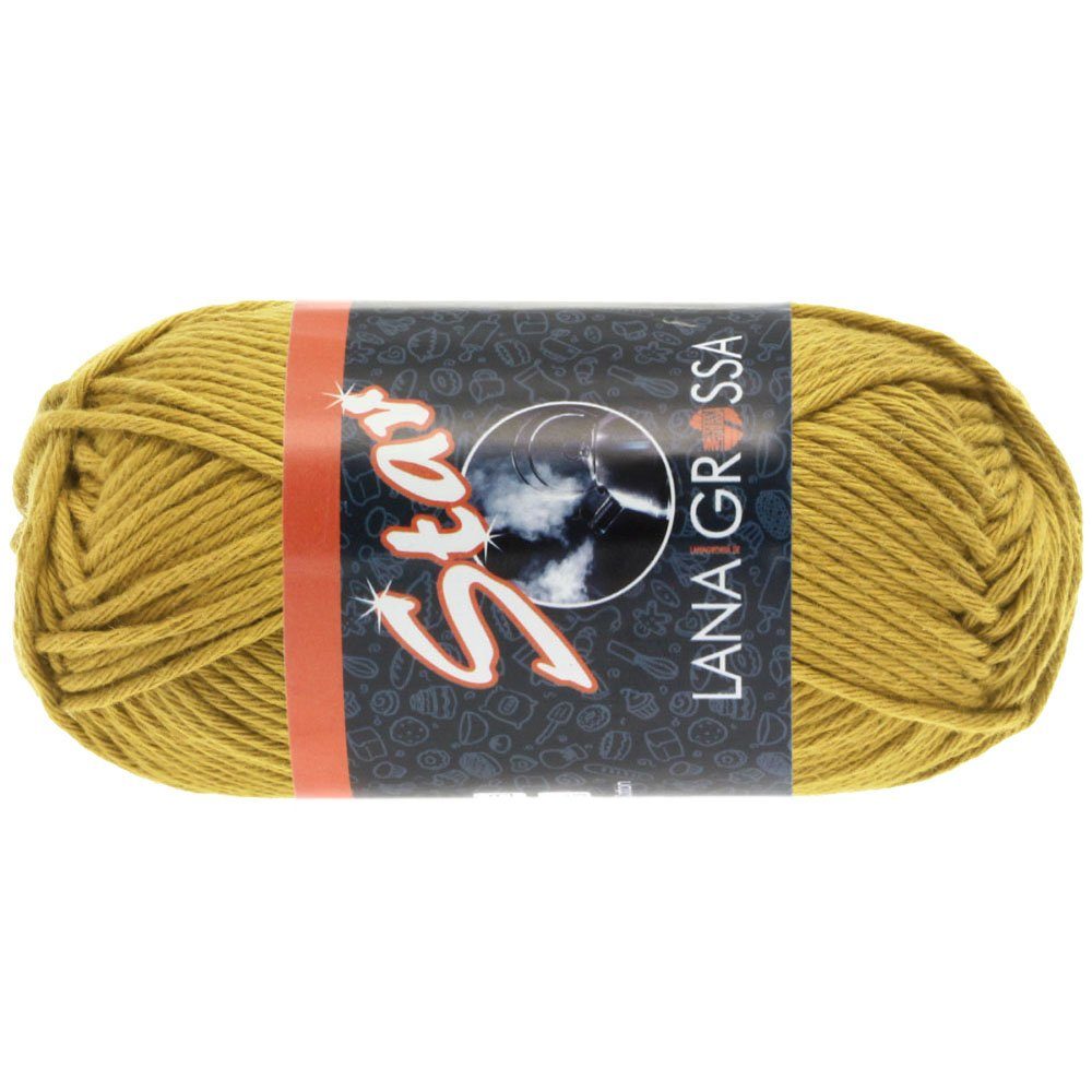 LANA GROSSA STAR Häkelwolle, 90 m (klassisches Topflappengarn aus 100 % Baumwolle), 50 g