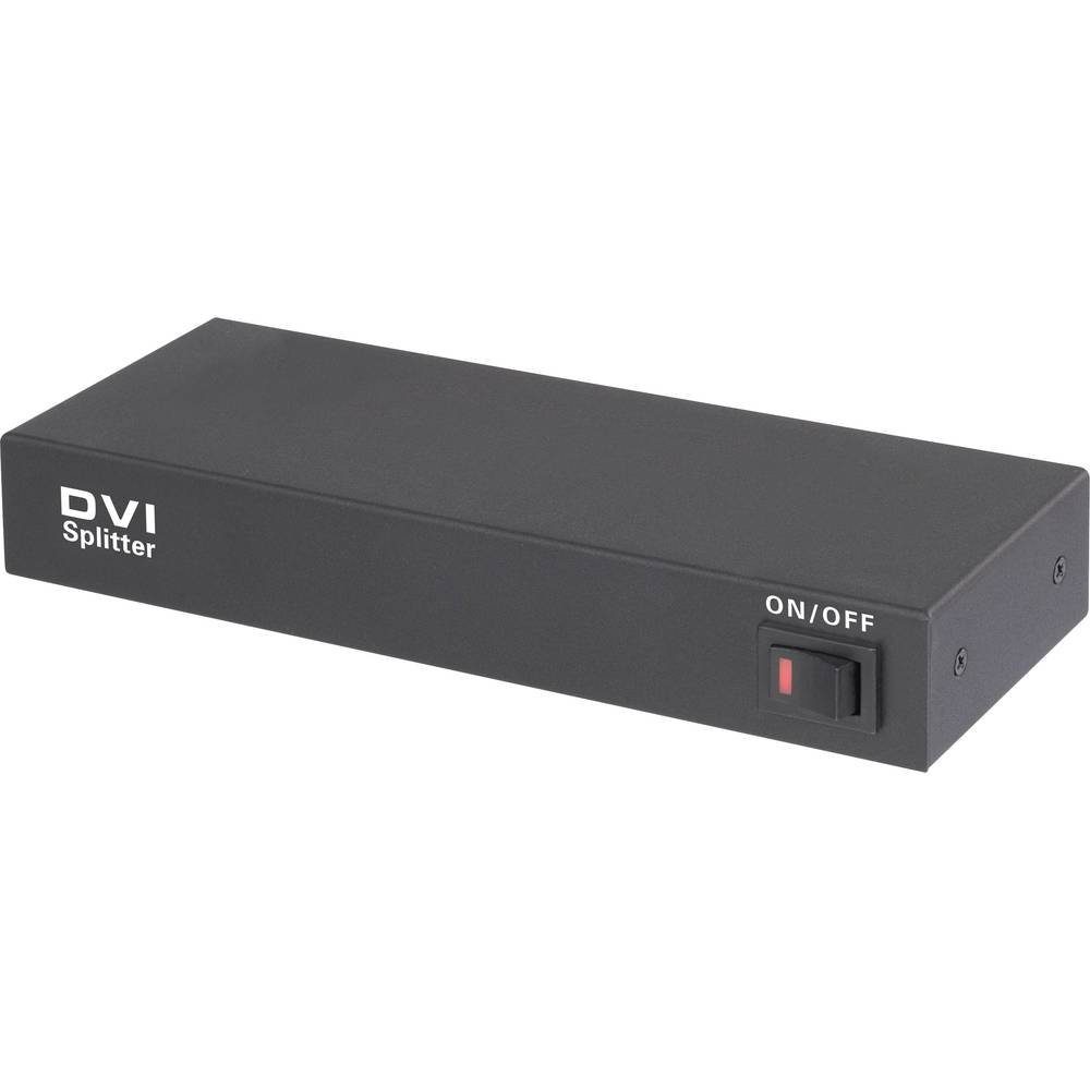 Renkforce DVI-Switch 2 Port DVI Splitter, Ultra HD-fähig