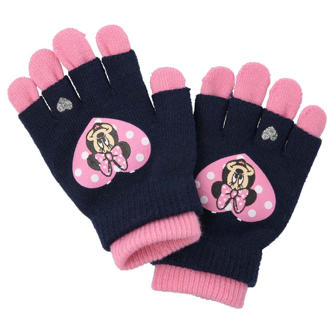 2 in 1 Minnie Maus Handschuhe