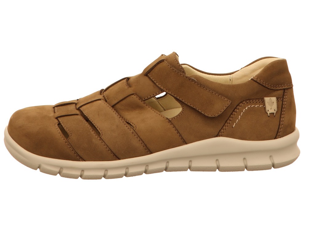 WALDLÄUFER Komfort Sandalen braun Hector