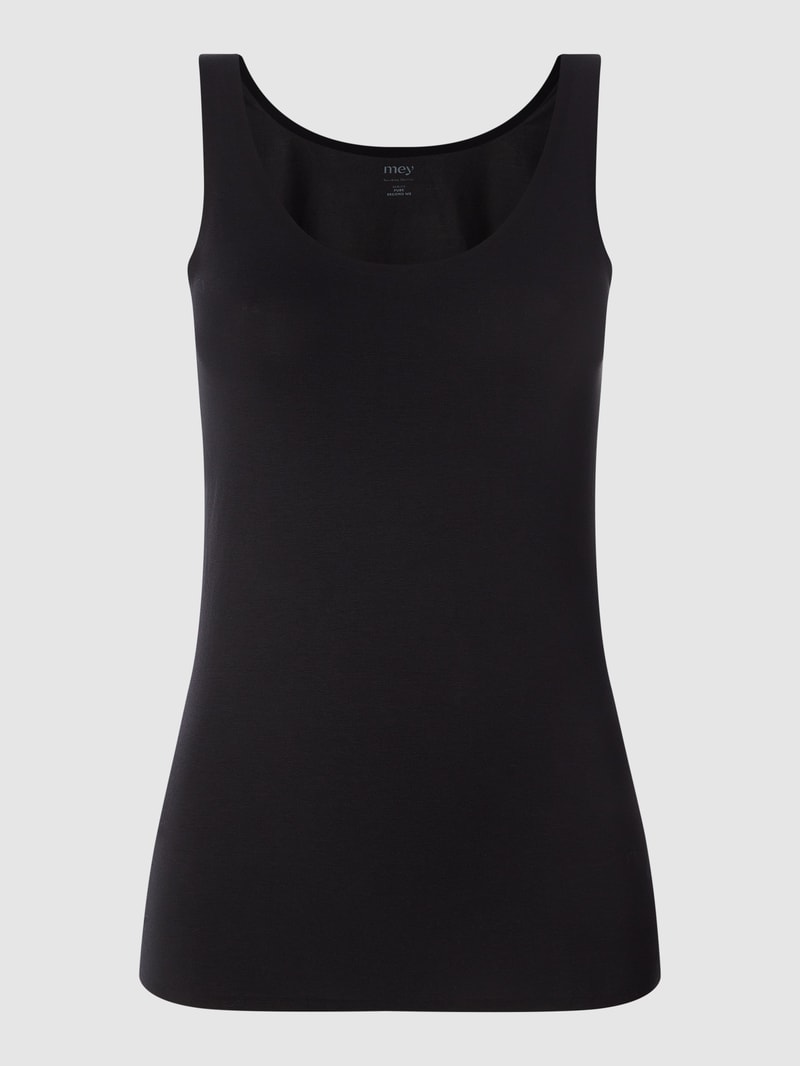 Top mit Modal-Anteil Modell 'Pure Second me' in schwarz