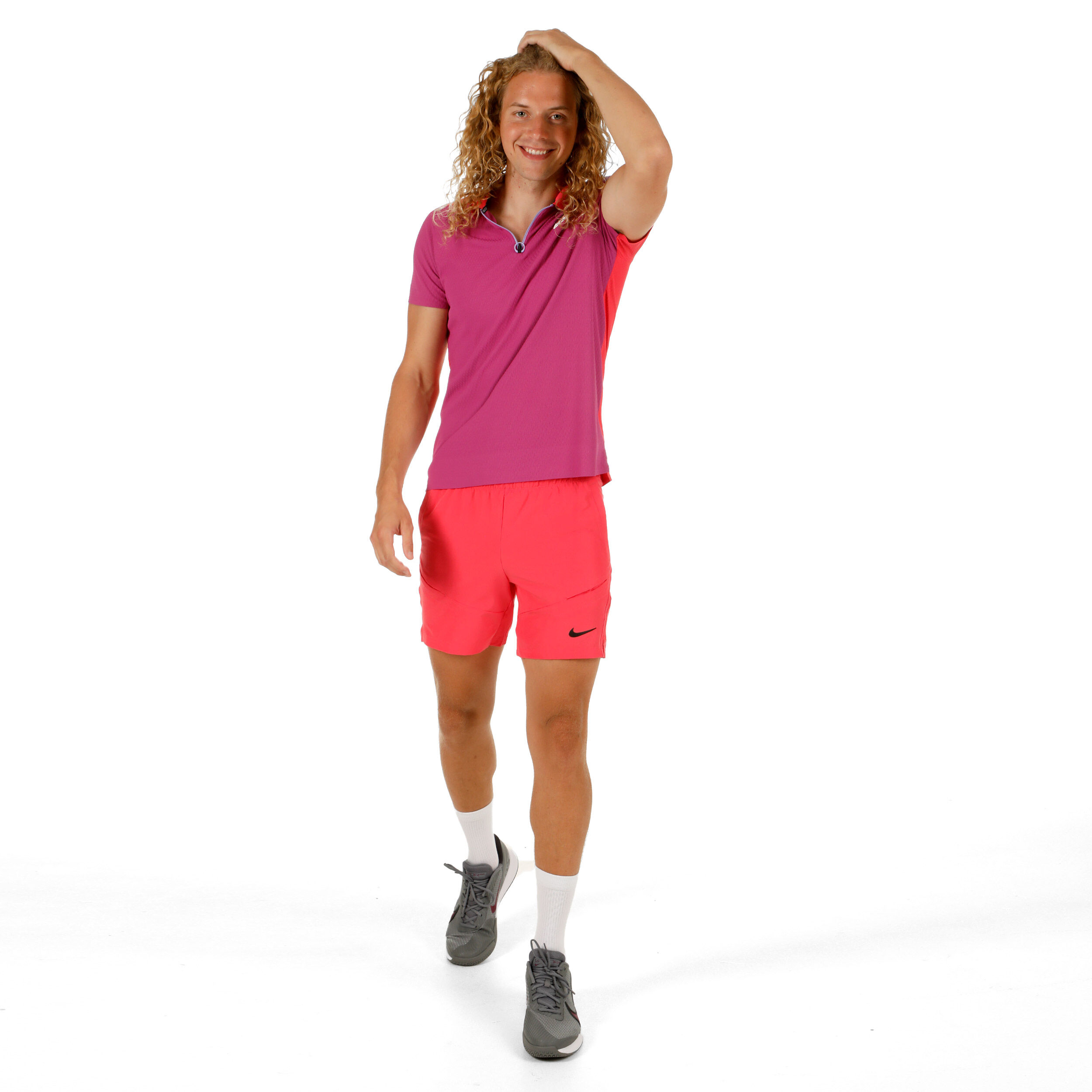 Dri-Fit Advantage Slam Ultra NY Polo Herren - Pink
