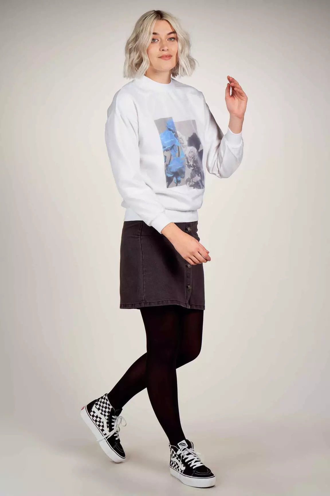 Tally Weijl Sweats Femme couleur blanc