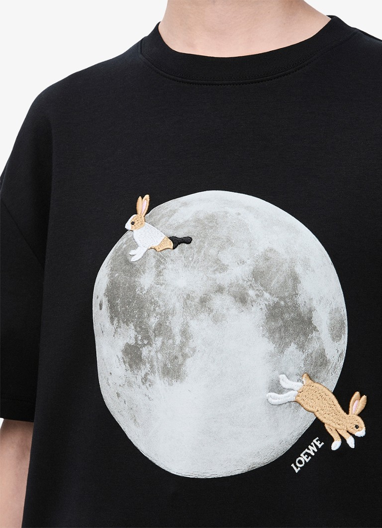LOEWE  Oversized T-shirt met print