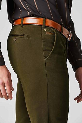 MEYER Chino-Hose Super-Stretch Winter Twill
