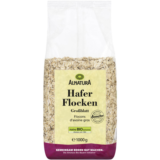 Alnatura Bio Haferflocken Großblatt 1KG