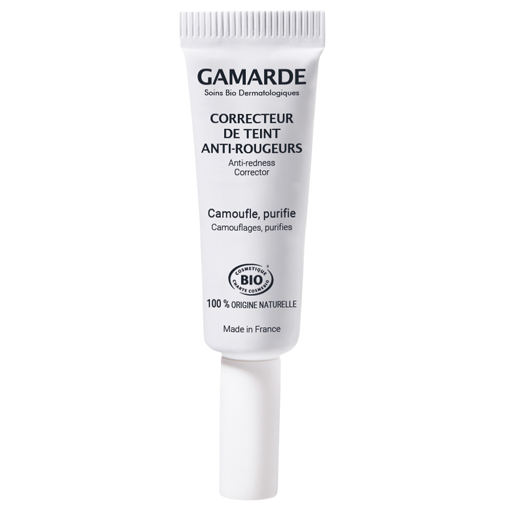 gamarde CORRECTEUR DE TEINT ANTI-ROUGEURS Tube 6 ml Soin teinté anti-rougeurs