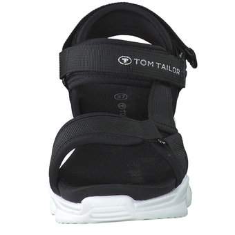 Tom Tailor Trekkingsandale in schwarz