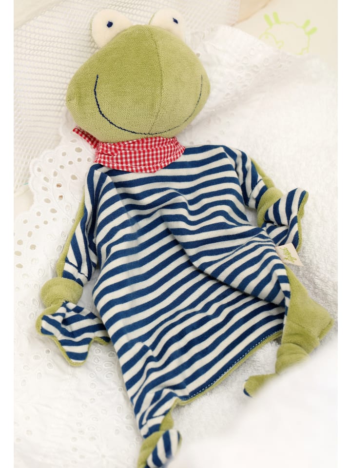Sigikid Schnuffeltuch Natural Stripes Green in grün günstig kaufen onesize