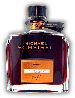 Scheibel Alte Zeit Prune-Brandy Scheibel Alte Zeit Prune-Brandy Die Pflaume ist der letzte im Bunde der vier Brandy-Klassiker, die von Emil Scheibel auf Art neu interpretiert wurden. 0,7	 Liter - Vol 35%