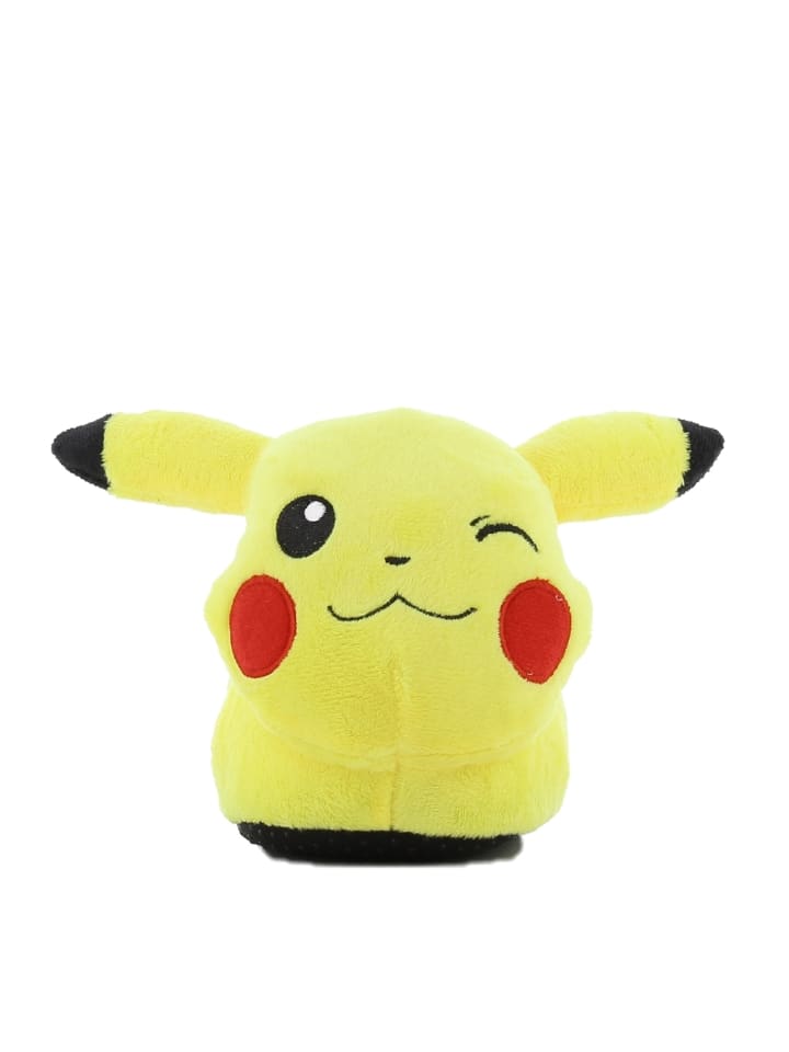 Pokémon Hausschuhe mit Pokémon Pikachu Motiv, in Gelb, Schlupfschuh günstig kaufen