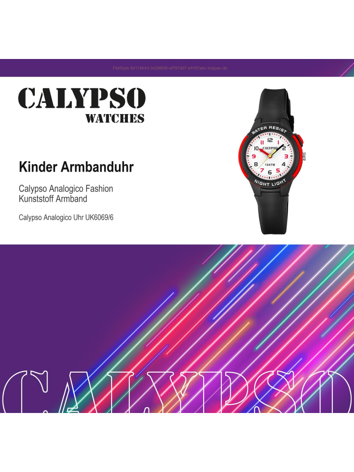 Calypso Analog-Armbanduhr Calypso Analogico schwarz klein (ca. 30mm) günstig kaufen onesize