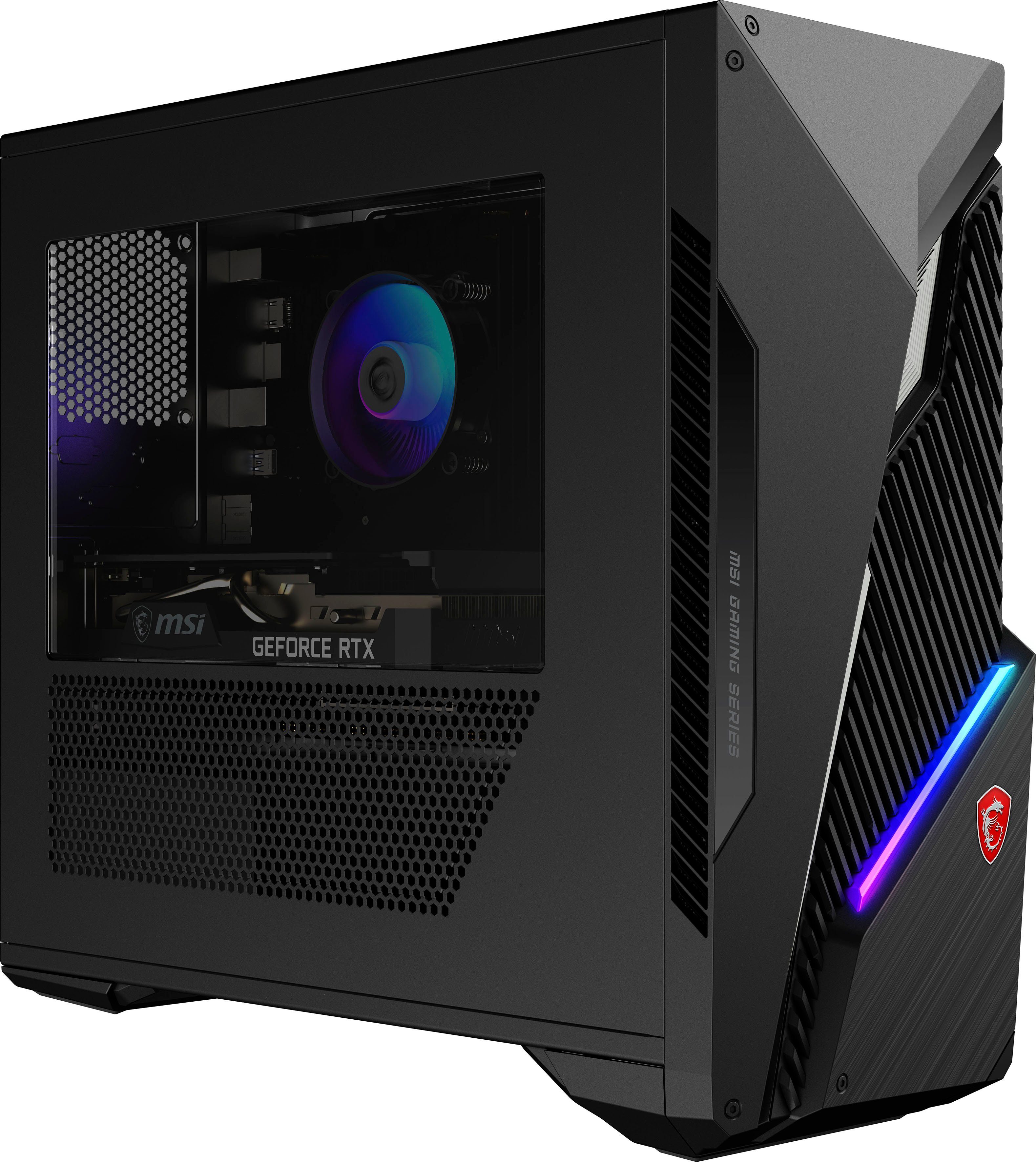 MSI MAG INFINITE S3 13NUC-820DE Gaming-PC (Intel Core i7 13700F, GeForce RTX 4060 VENTUS 2X BLACK 8G OC, 16 GB RAM, 1000 GB SSD, Luftkühlung)