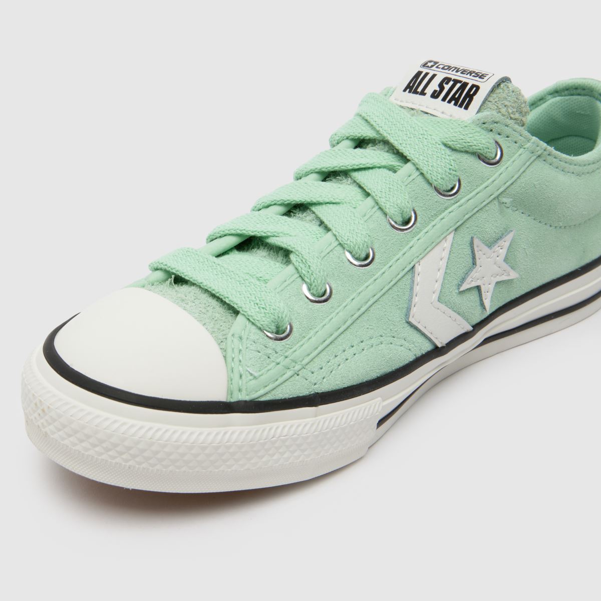 Converse ljusgröna Star Player 76 Barnskor