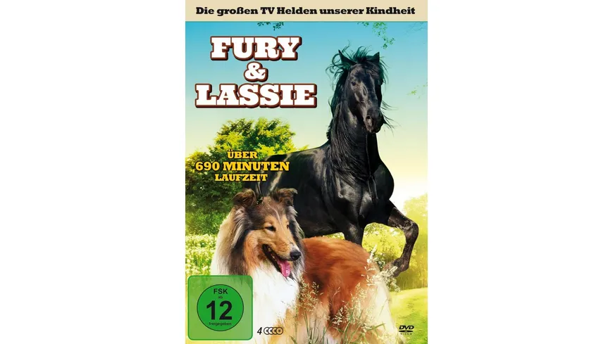 Fury & Lassie  [4 DVDs]