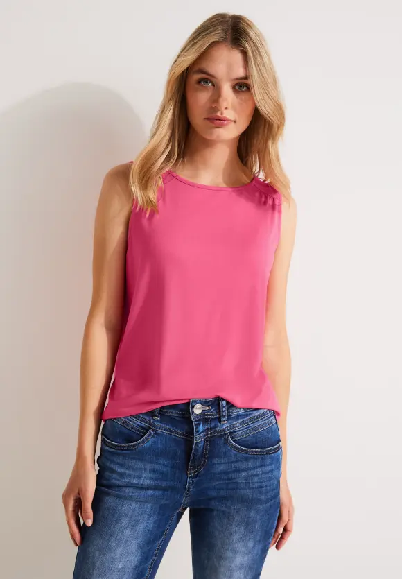 Street One Basic Top in Unifarbe