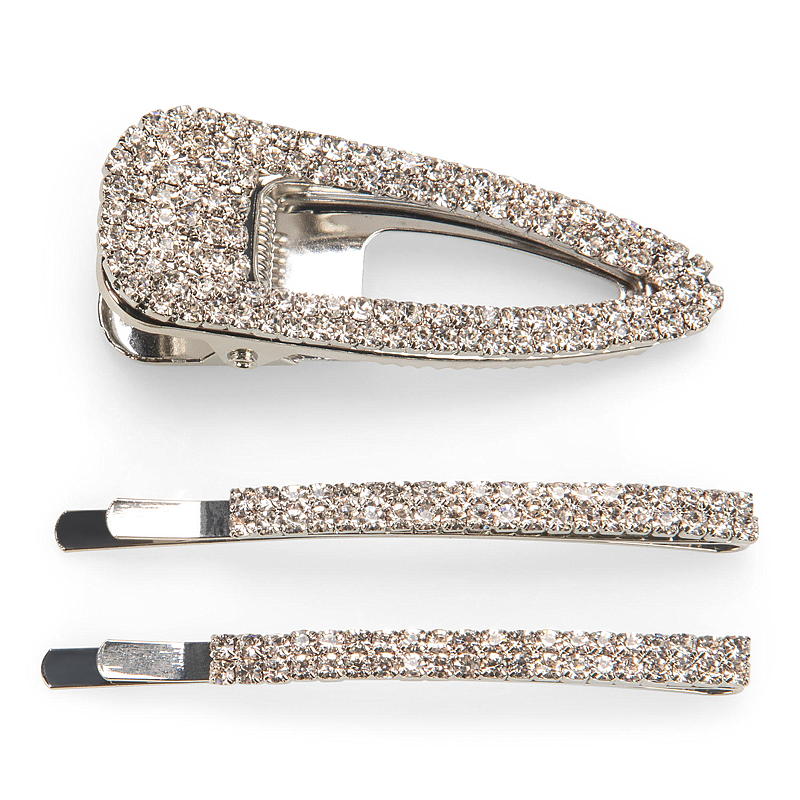 Essentii Hårpynt 3-pk strass