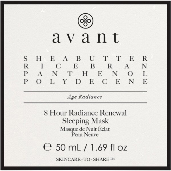 Avant Age Radiance 8 hour Radiance Renewal Sleeping Mask Gesichtsmaske