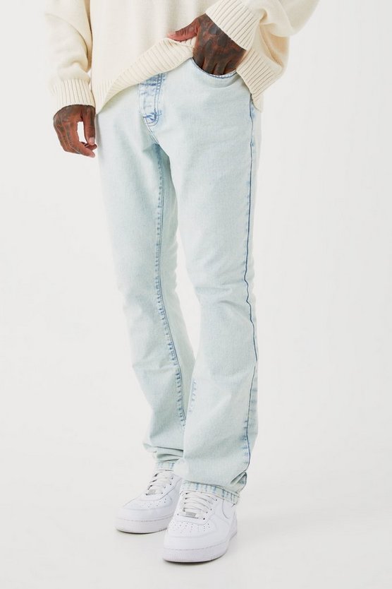 Slim-Fit Schlagjeans