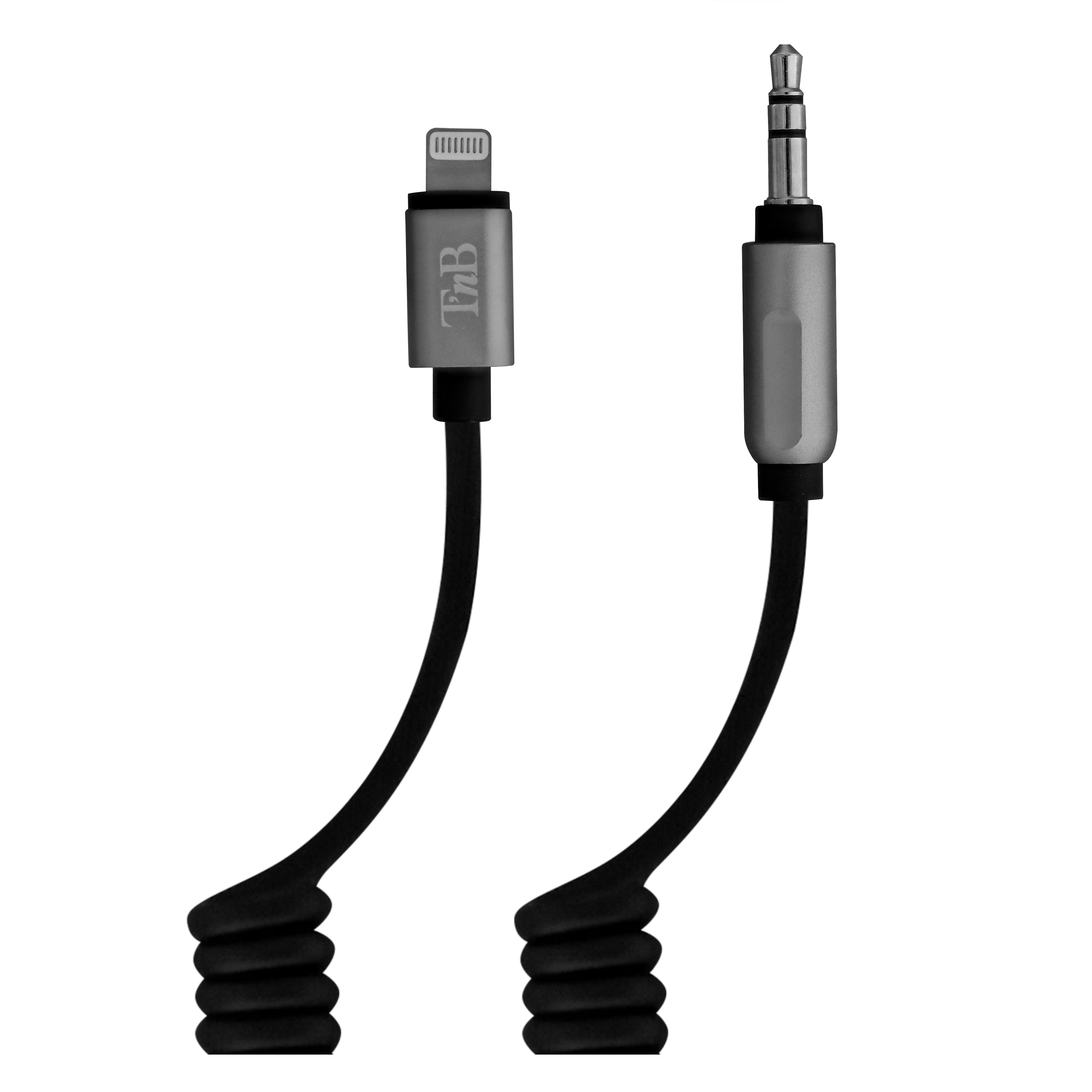 TNB Lightning-Kabel/AUX, 1,5 Meter Spulenbuchse - ATU