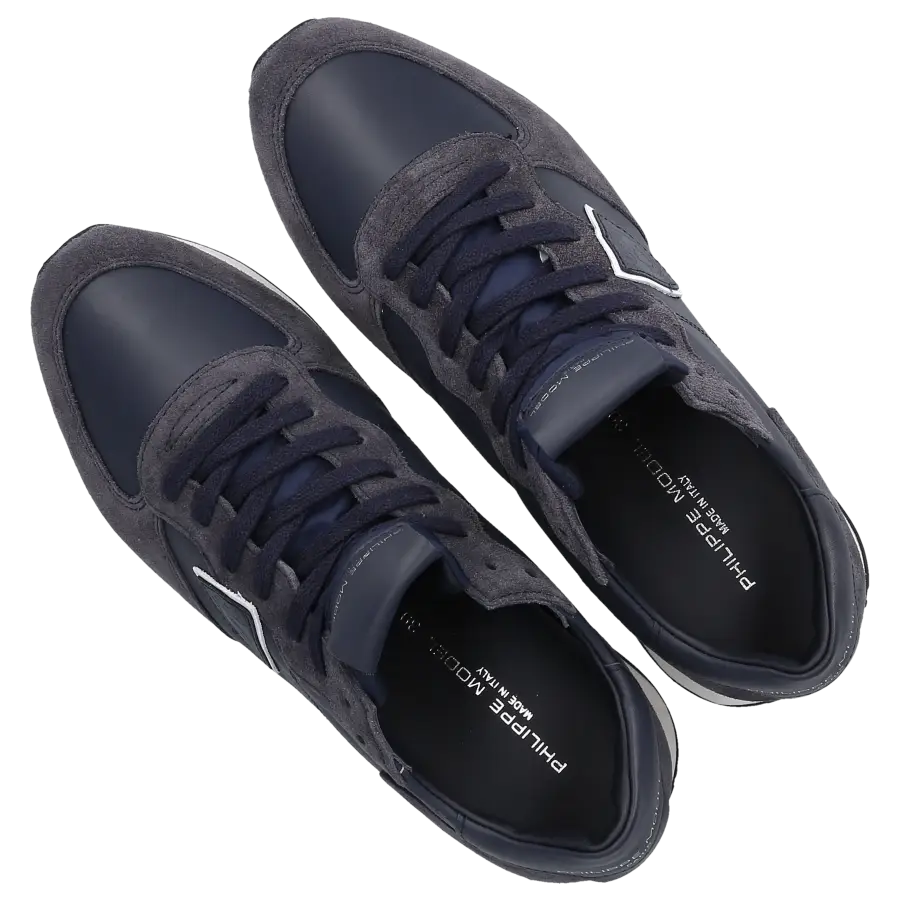 Philippe Model - Sneaker low TZLD 6005 Veloursleder - schwarz