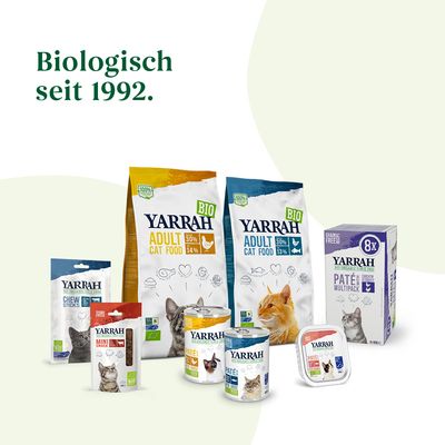 Yarrah Bio Katzensnack Kaustangen mit Fisch