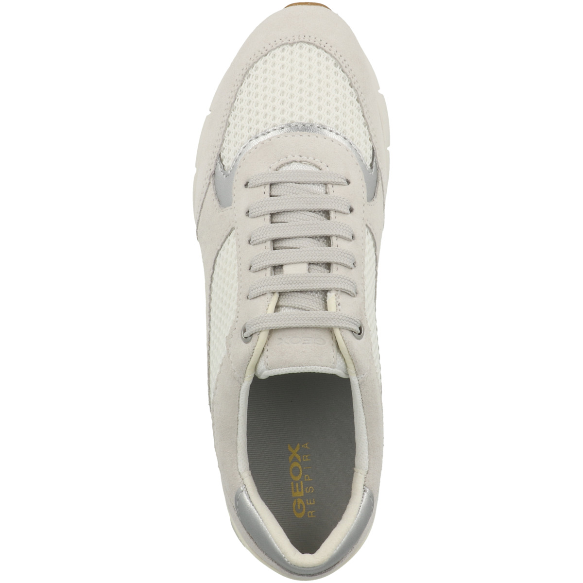 Geox D Sukie A Sneaker Low weiss