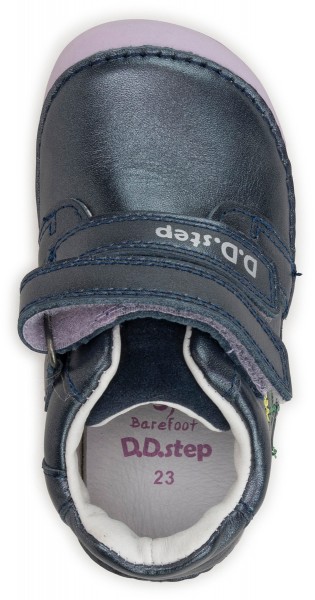 DD Step ~ MidCut Klettschuh Leder ~ Purple