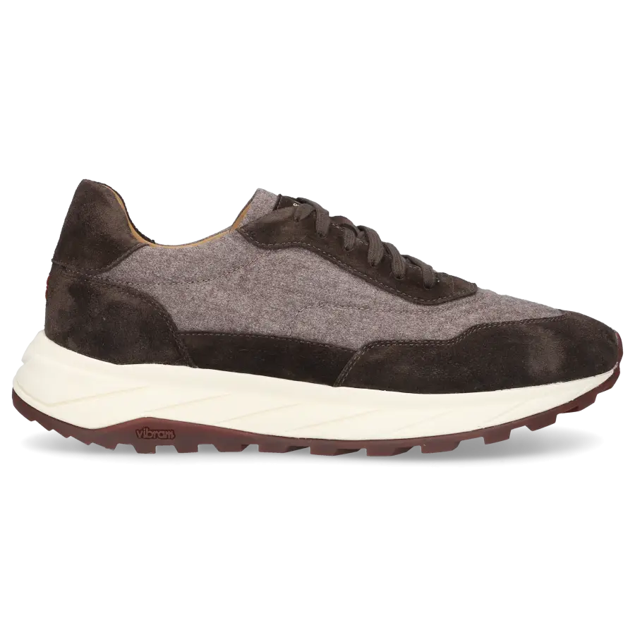 Henderson - Sneaker low FALCON Veloursleder - braun