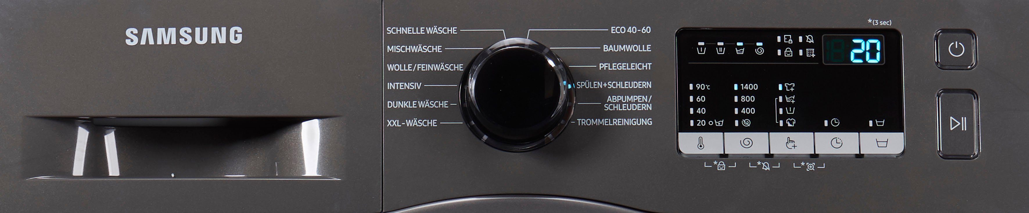 Samsung Waschmaschine WW4500T INOX WW7ET4543AX, 7 kg, 1400 U/min, AddWash™