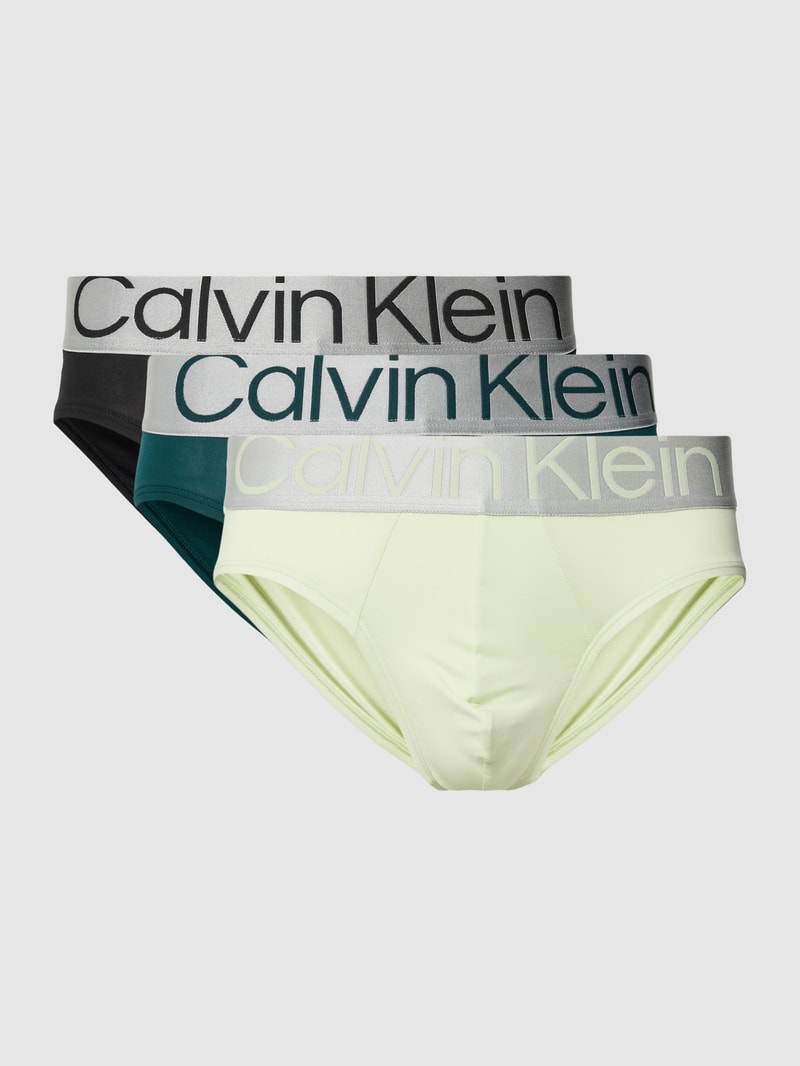 Slip mit Stretch-Anteil Modell 'Steel' im 3er-Pack in bottle