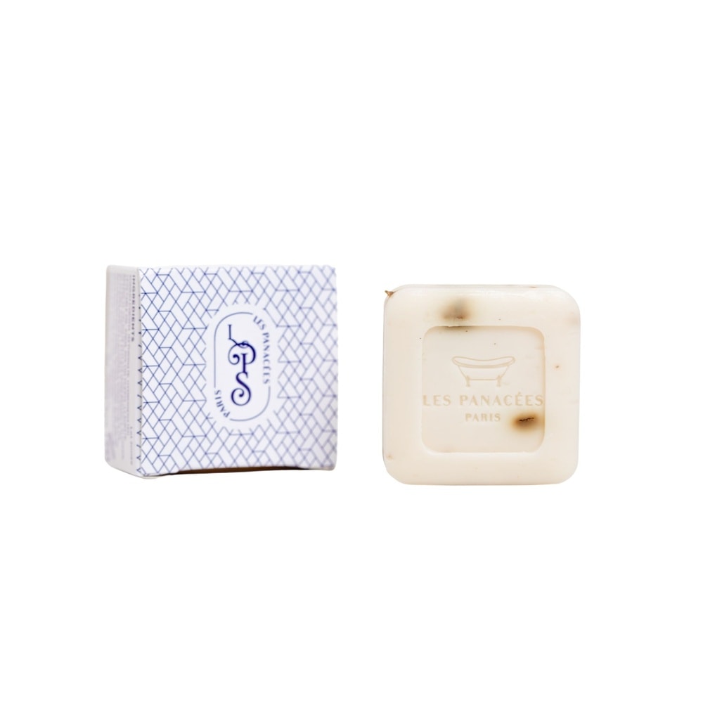 les panacées Savon doux solide A l'ombre des Cyprès format VOYAGE (25g) savon doux solide