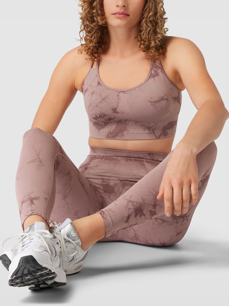 Bustier in Batik-Optik Modell 'Define Seamless Tie Dye' in mauve