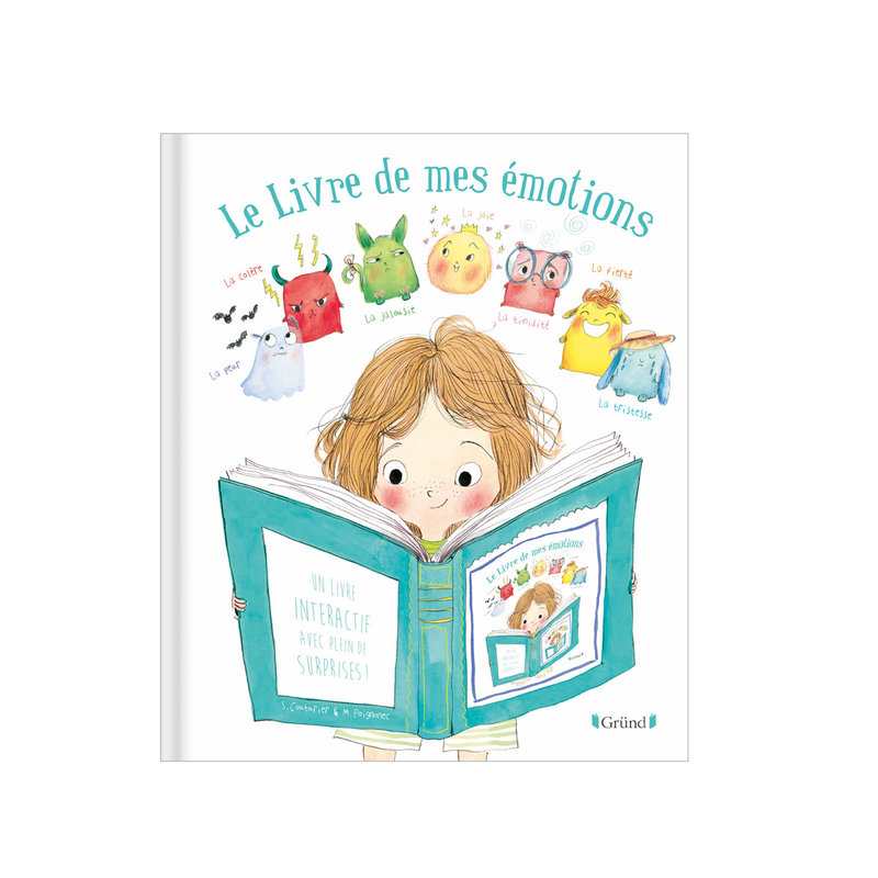 Livre Le livre de mes émotions - Gründ