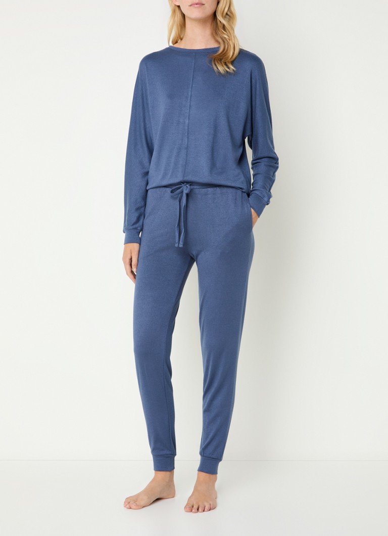 Pantaloni de trening Triumph Cozy Comfort cu talie înaltă, croială slim și buzunare laterale.