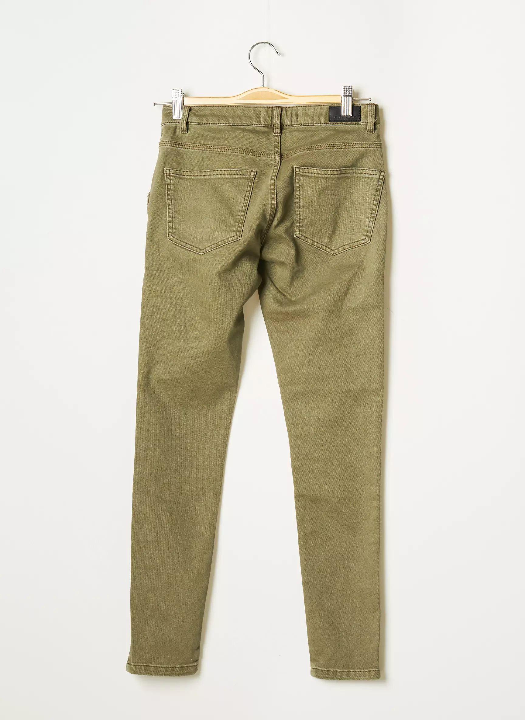Ikks Pantalon7 8 Femme couleur vert