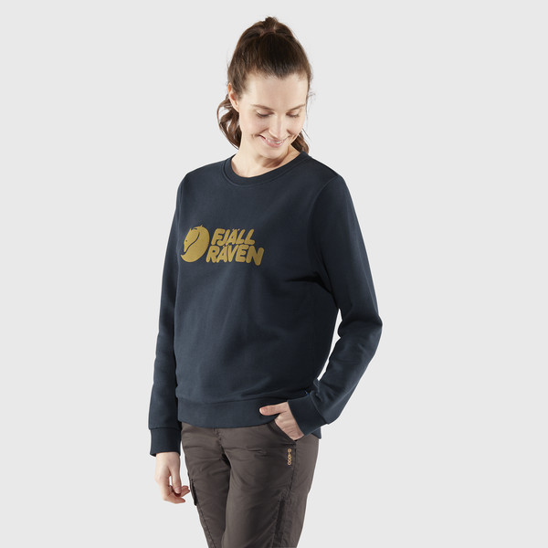FJÄLLRÄVEN LOGO SWEATER W Damen - Sweatshirt