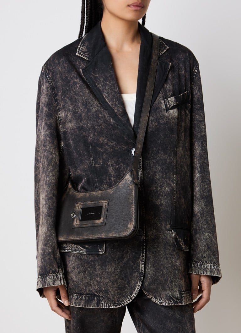 Acne Studios Platt Mini vasikannahkainen olkalaukku