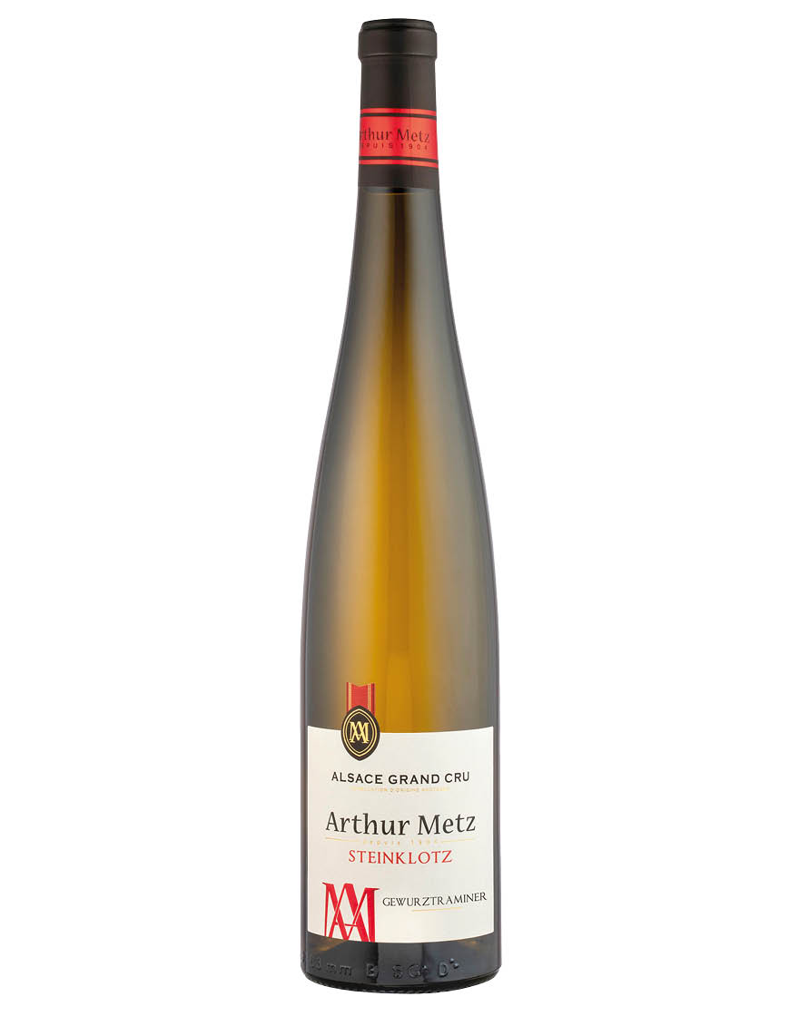 Alsace AOP Grand Cru Gewürztraminer Steinklotz 2018 Arthur Metz 0,75 ℓ