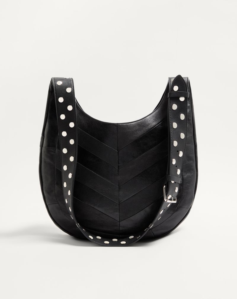 Valentino Garavani Hobo-taske i nappa med chevronmotiv