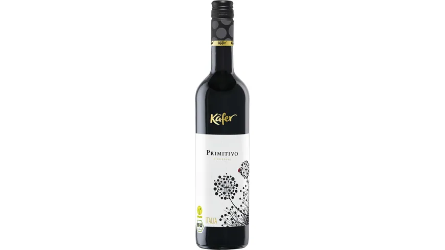 Käfer Primitivo Italien IGP Bio Vegan, trocken 750 ml