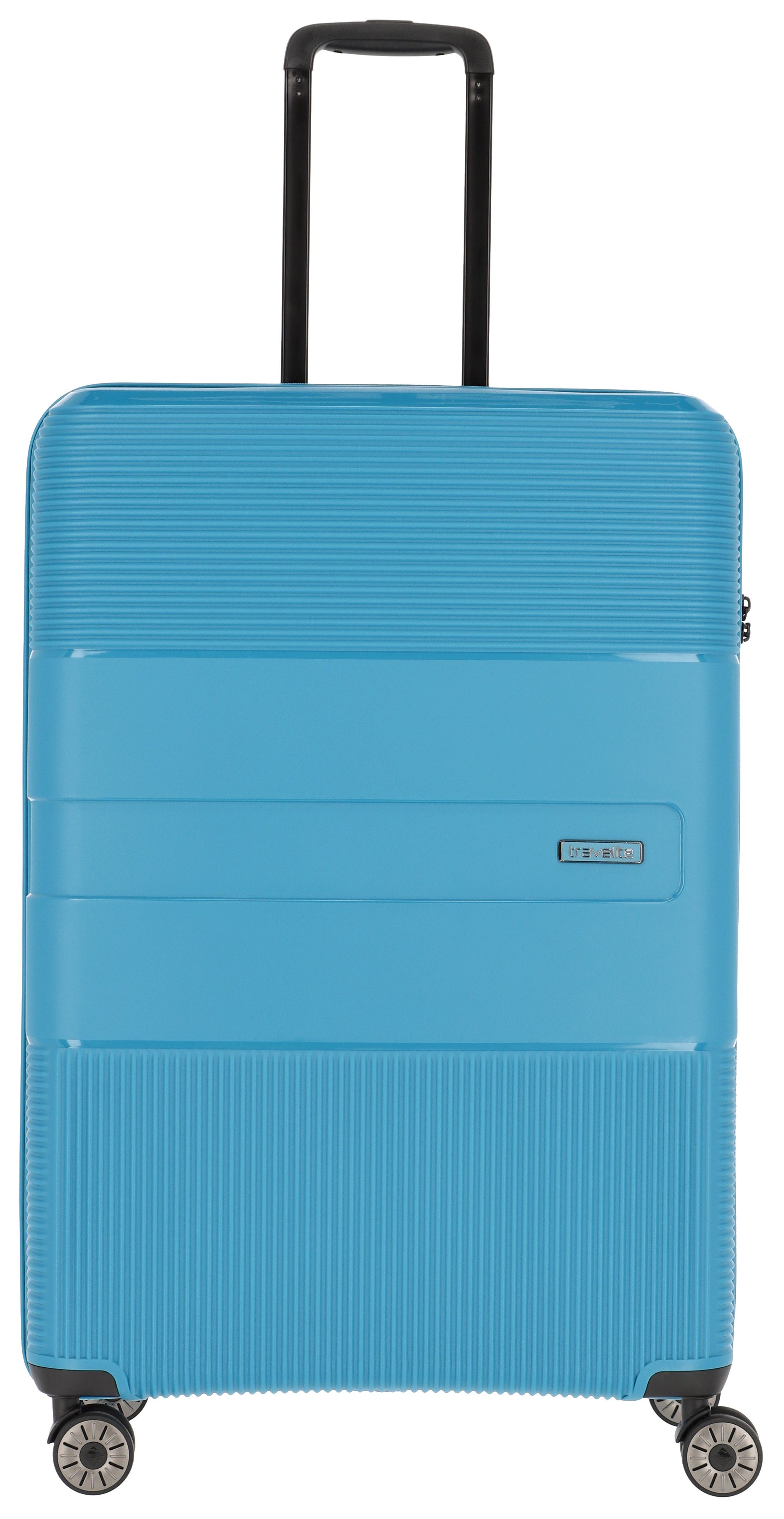 travelite Hartschalen-Trolley WAAL 4w Trolley L, 4 Rollen, in schlichtem Design