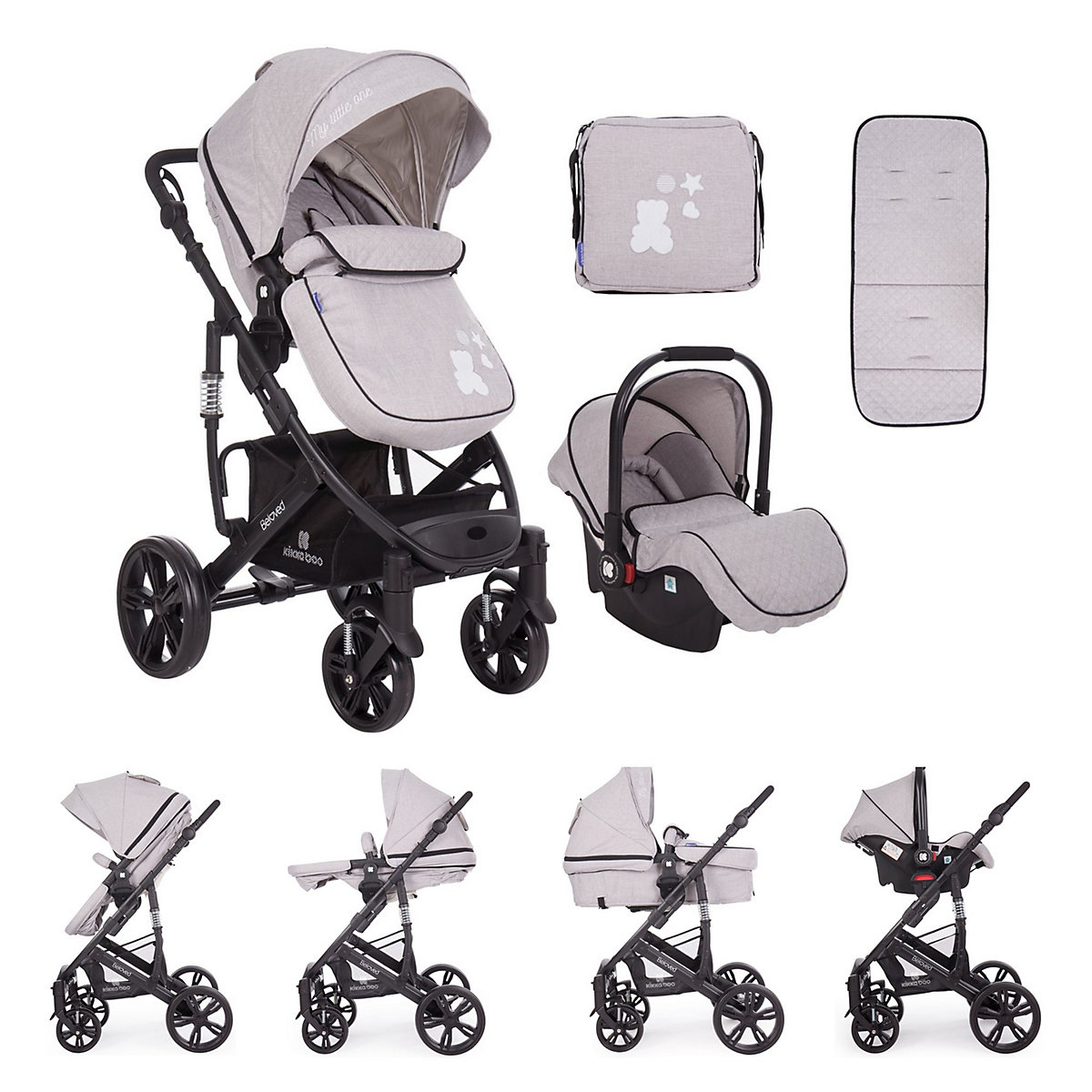 Kombikinderwagen 3 in 1 Beloved Kombikinderwagen