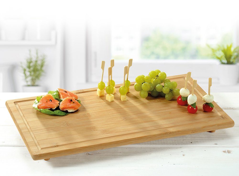 KESPER for kitchen & home Schneide- und Abdeckplatte, Bambus, (1 tlg)