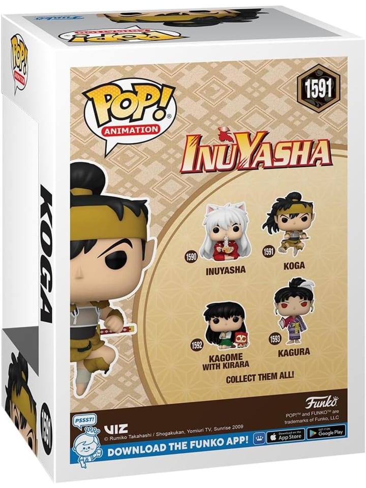 Funko Animation: Inuyasha - Koga - Vinyl-Sammelfigur  Anime Fans günstig kaufen onesize